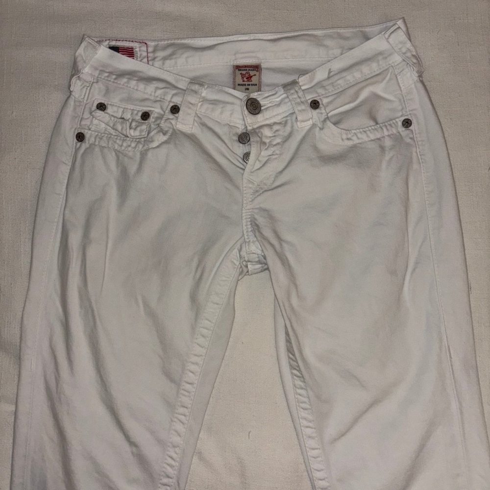 White true religion skinny jeans!